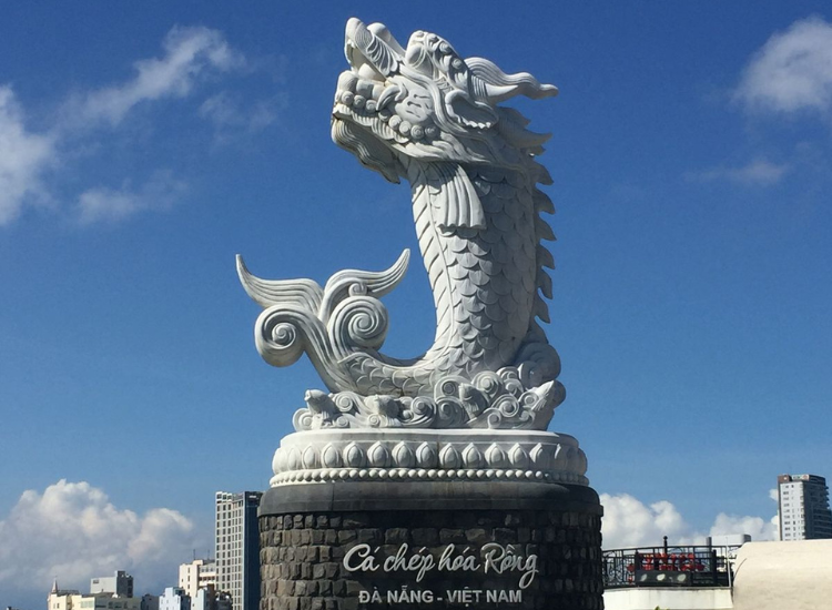 Tượng cá chép hóa rồng Tượng cá chép hóa rồng